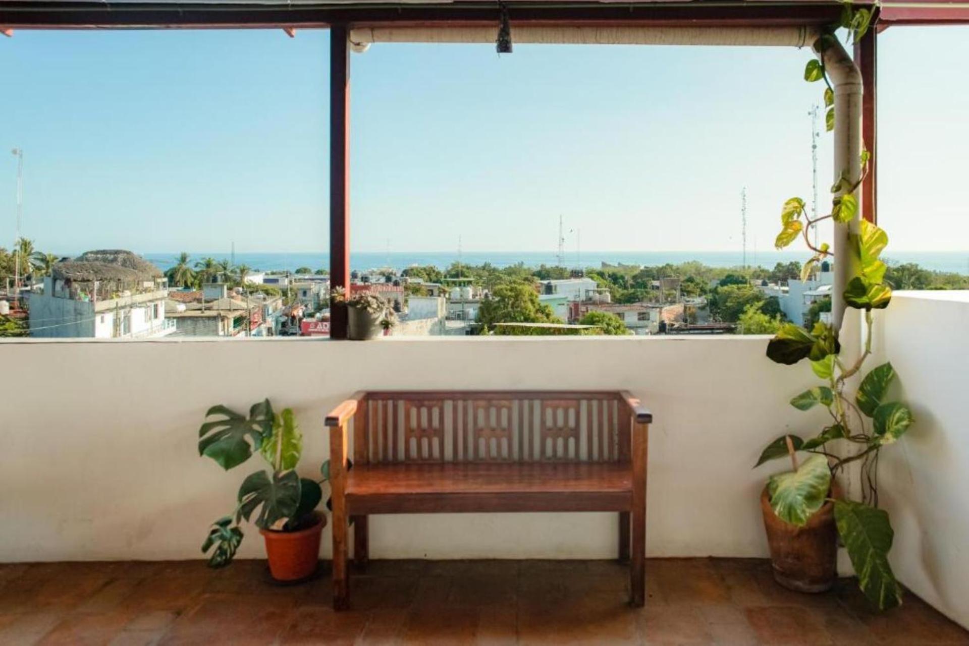Terraza Puerto Hostel Puerto Escondido  Kültér fotó