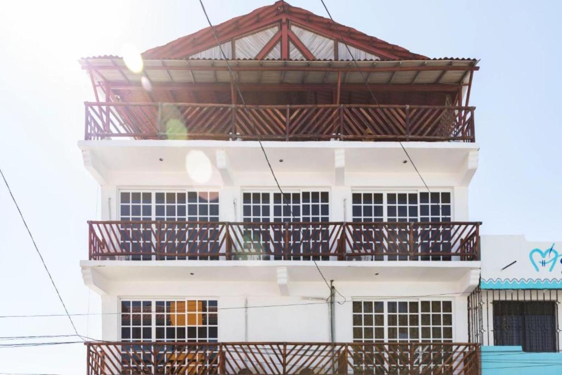 Terraza Puerto Hostel Puerto Escondido  Kültér fotó