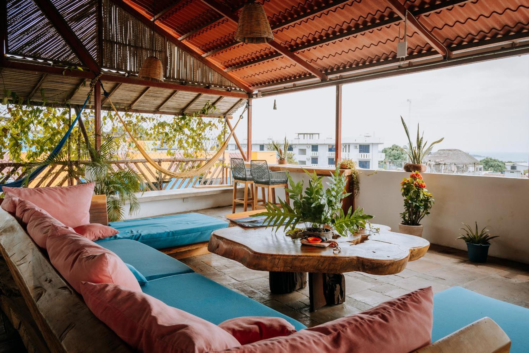 Terraza Puerto Hostel Puerto Escondido  Kültér fotó