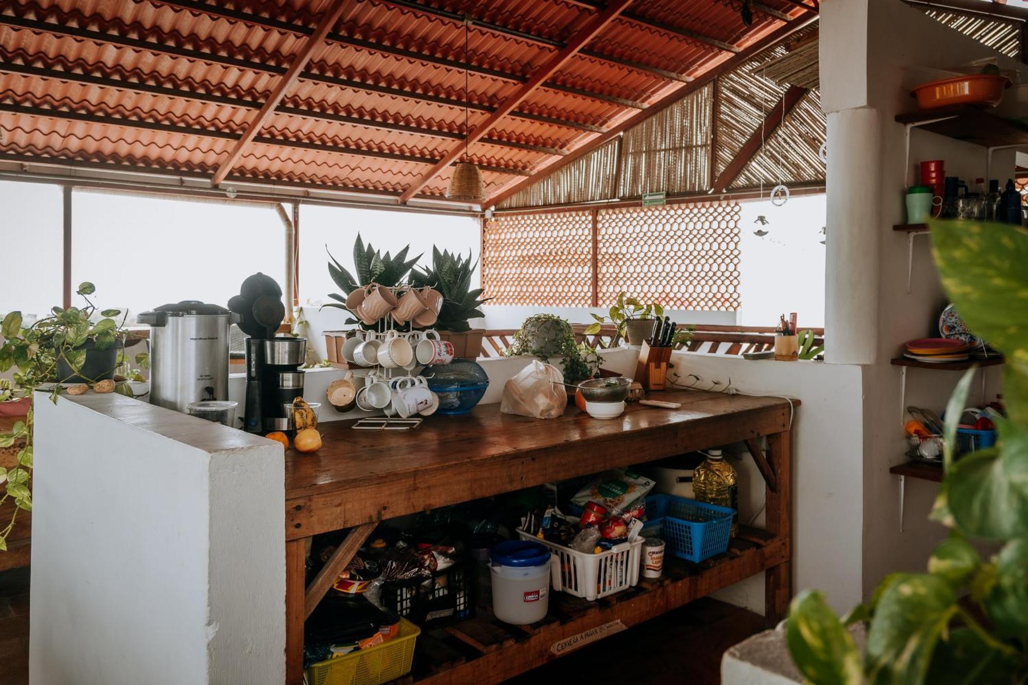 Terraza Puerto Hostel Puerto Escondido  Kültér fotó